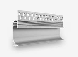 Теневой плинтус с подсветкой LINEART ALUMO SC 7013 серебро