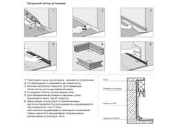 Теневой плинтус с подсветкой LINEART ALUMO SC 9017 золотой
