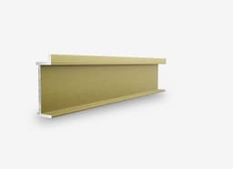 Теневой плинтус LINEART ALUMO SC 9019 золотой