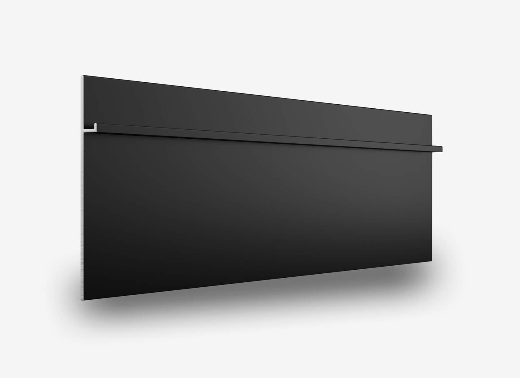 Теневой плинтус LINEART ALUMO SC 7430 черный