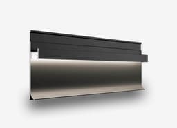 Теневой плинтус с подсветкой LINEART ALUMO SC 9017 черный