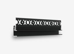 Теневой плинтус с подсветкой LINEART ALUMO SC 517 черный