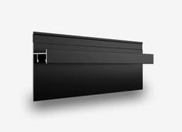 Теневой плинтус с подсветкой LINEART ALUMO SC 1812 черный