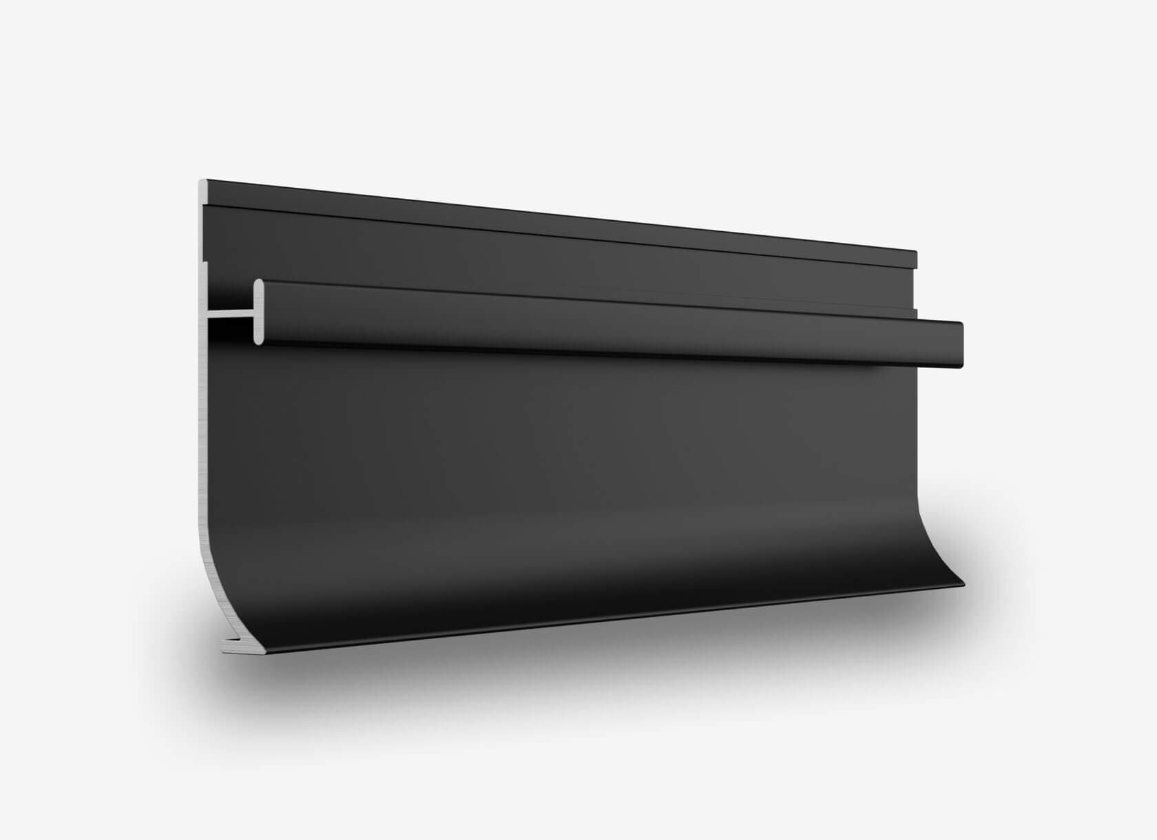 Теневой плинтус LINEART ALUMO SC 5008 черный