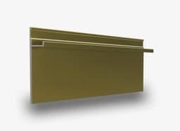 Теневой плинтус LINEART ALUMO SC 9015 золотой