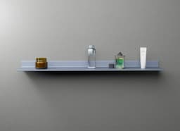 Полка алюминиевая LINEART ALUMO OCB-06-5 серая, 500х120 мм