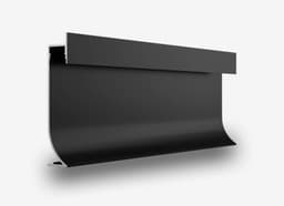 Теневой плинтус с подсветкой LINEART ALUMO SC 7547 черный
