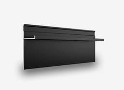 Теневой плинтус LINEART ALUMO SC 1811 черный