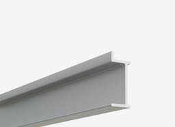 Теневой плинтус LINEART ALUMO SC 9019 серебро