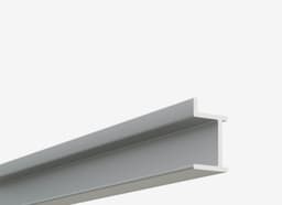 Теневой плинтус LINEART ALUMO SC 9018 серебро