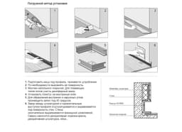 Теневой плинтус LINEART ALUMO SCYM 30 черный