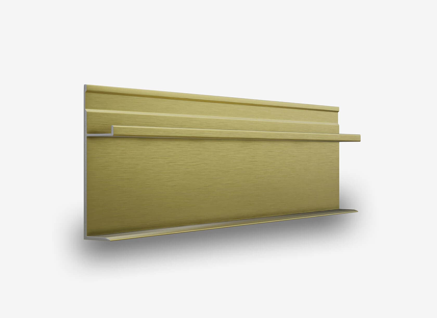 Теневой плинтус LINEART ALUMO SC 1213 золотой