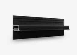 Теневой плинтус с подсветкой LINEART ALUMO SC 1514 черный