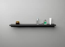 Полка алюминиевая LINEART ALUMO OCB-01-6 черная, 600х120 мм