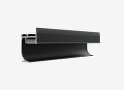 Теневой плинтус с подсветкой LINEART ALUMO SC 1825 черный