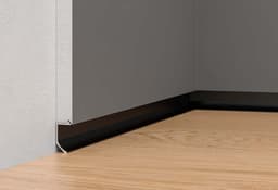 Теневой плинтус LINEART ALUMO SC 8001 черный