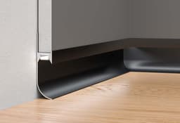 Теневой плинтус с подсветкой LINEART ALUMO SC 7421 черный