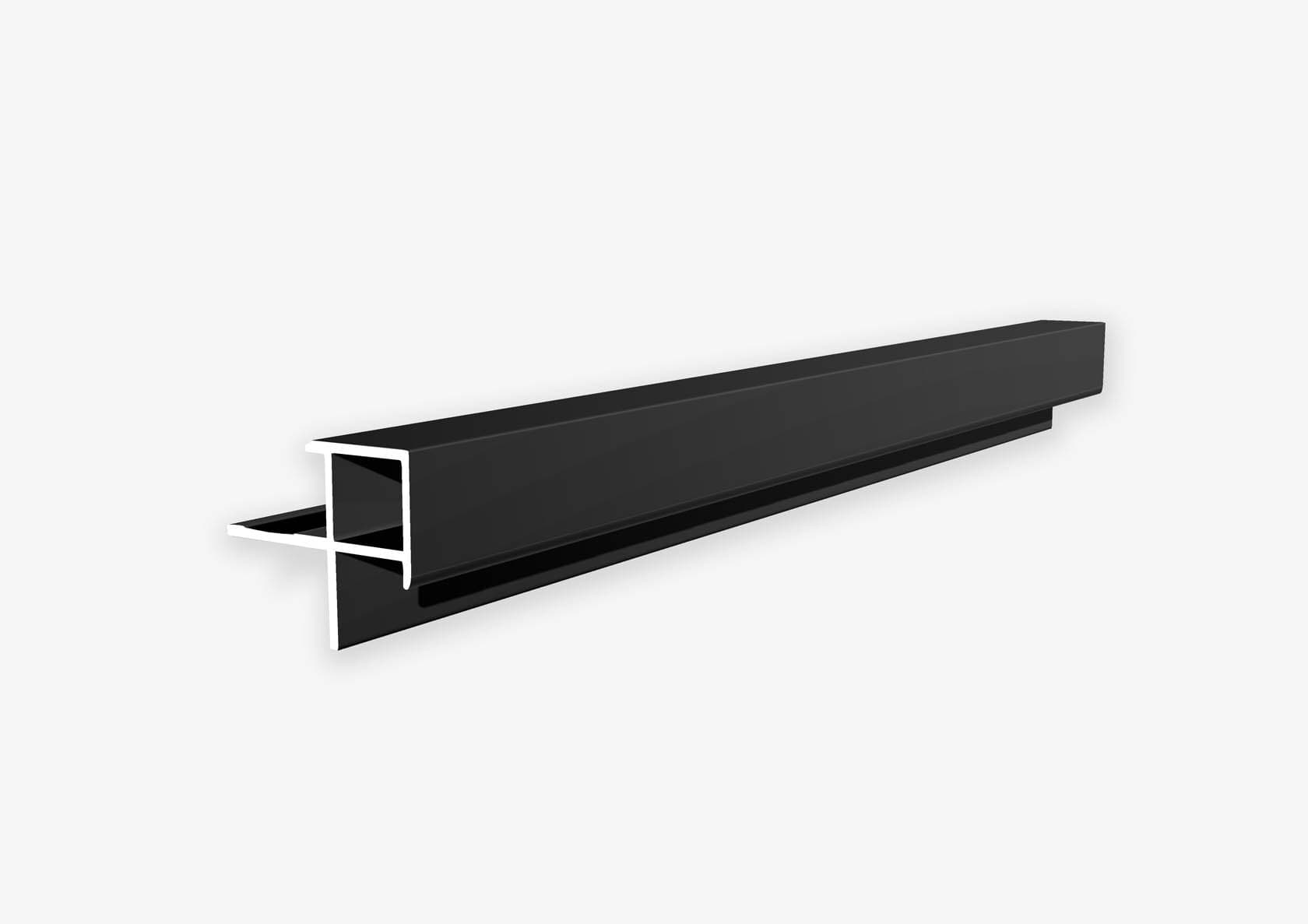 Угол наружный (квадрат) LINEART ALUMO SC 5014 черный