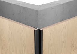 Угол наружный (с кромкой) LINEART ALUMO SC 1509 черный