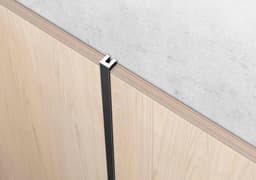 Молдинг (П типа) LINEART ALUMO SC 4010 черный