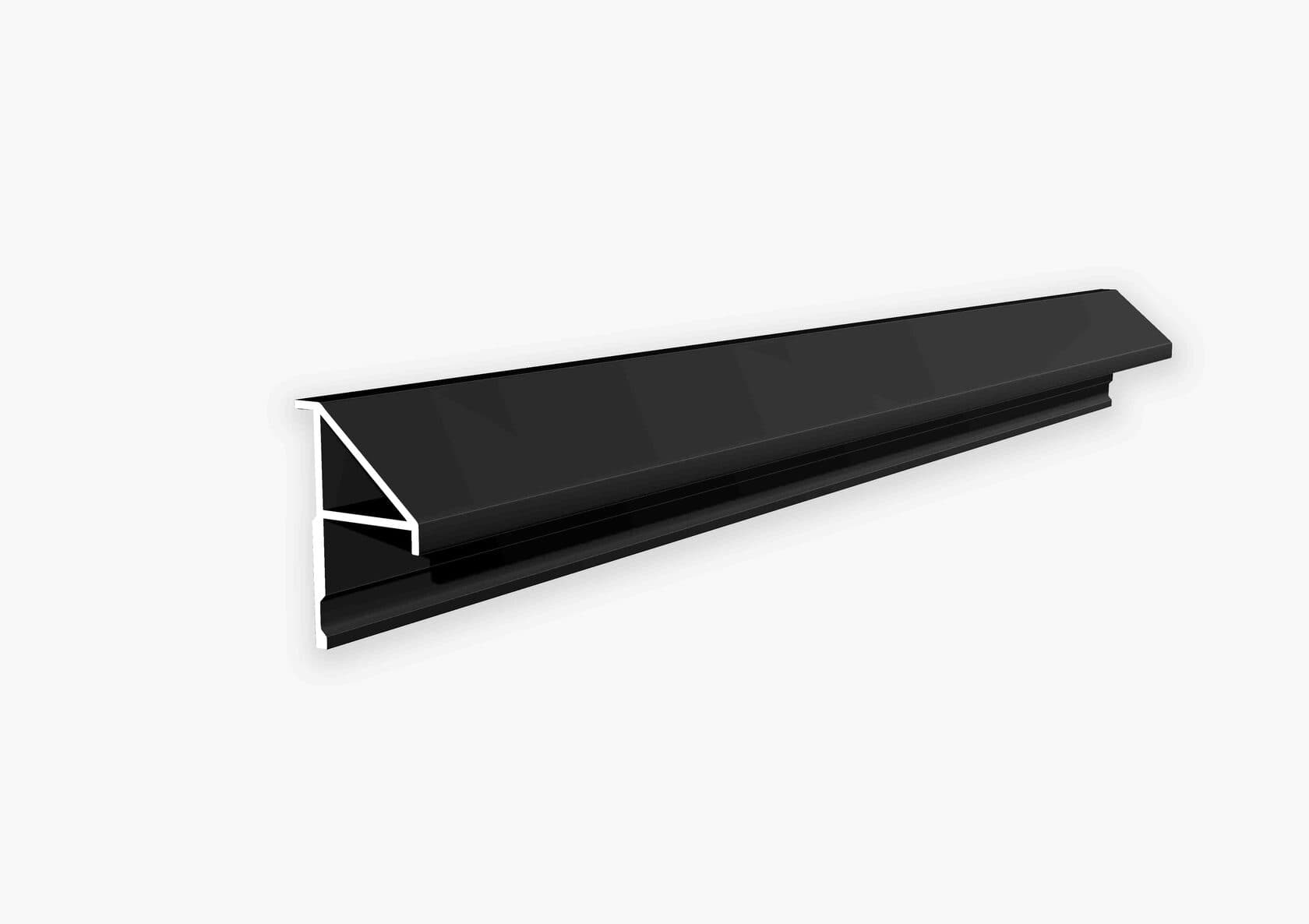 Угол наружный (треугольник) LINEART ALUMO SC 9007 черный