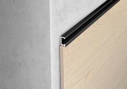 Горизонтальный импост LINEART ALUMO SC 4002 черный