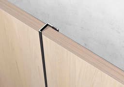 Финишный профиль LINEART ALUMO SC 1801 черный