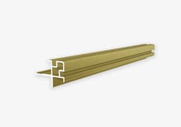 Угол наружный (квадрат с пазом) LINEART ALUMO SC 5006 золотой