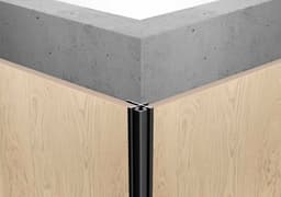 Угол наружный (квадрат с пазом) LINEART ALUMO SC 5006 золотой