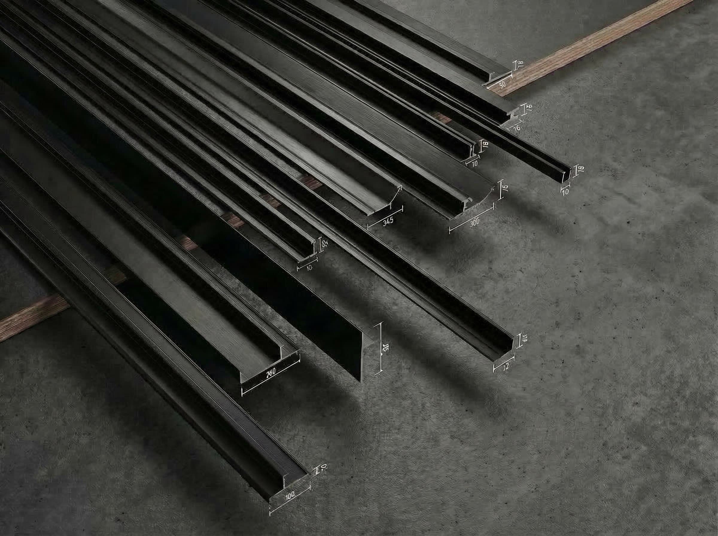 Профиль алюминиевый анодированный