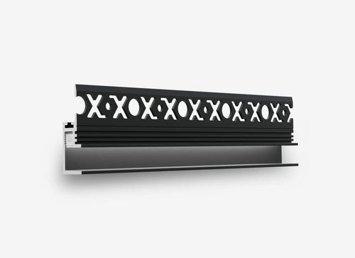 Теневой плинтус с подсветкой LINEART ALUMO SC 517 черный
