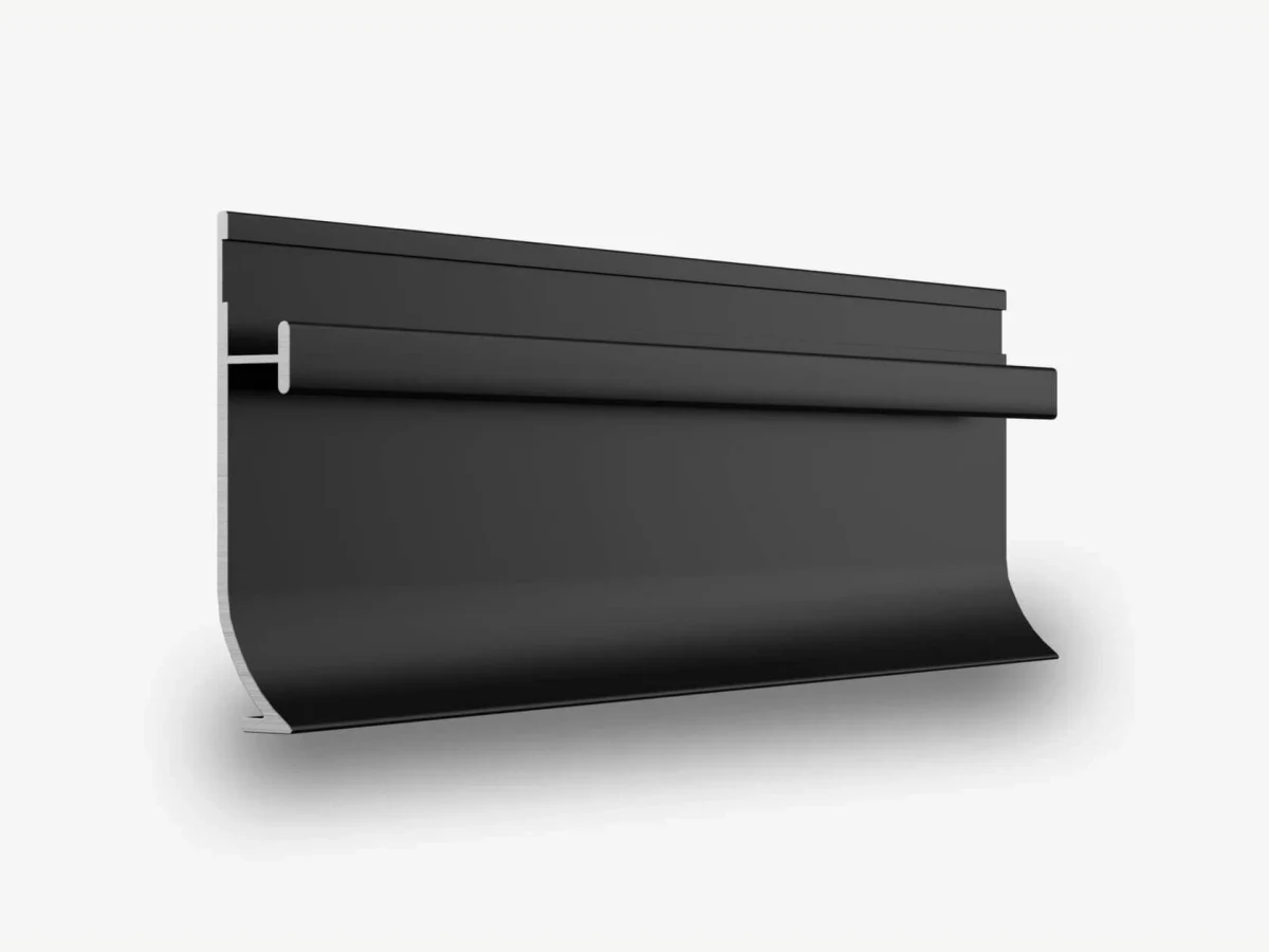 Теневой плинтус LINEART ALUMO SC 5008 черный