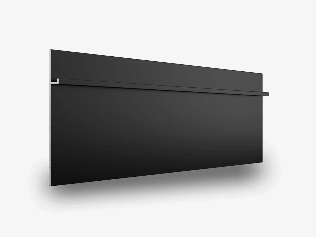 Теневой плинтус LINEART ALUMO SC 7430 черный